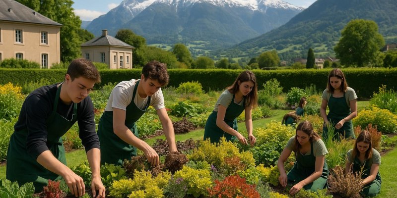 BTSA Aménagements Paysagers : Apprentissage en Rhône Alpes BTSA Aménagements Paysagers : Apprentissage en Rhône Alpes